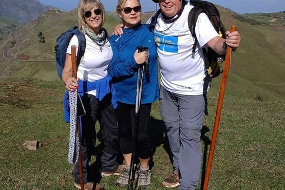 José Luis González Ruano y el Camino de Santiago en Gran Canaria/TA.